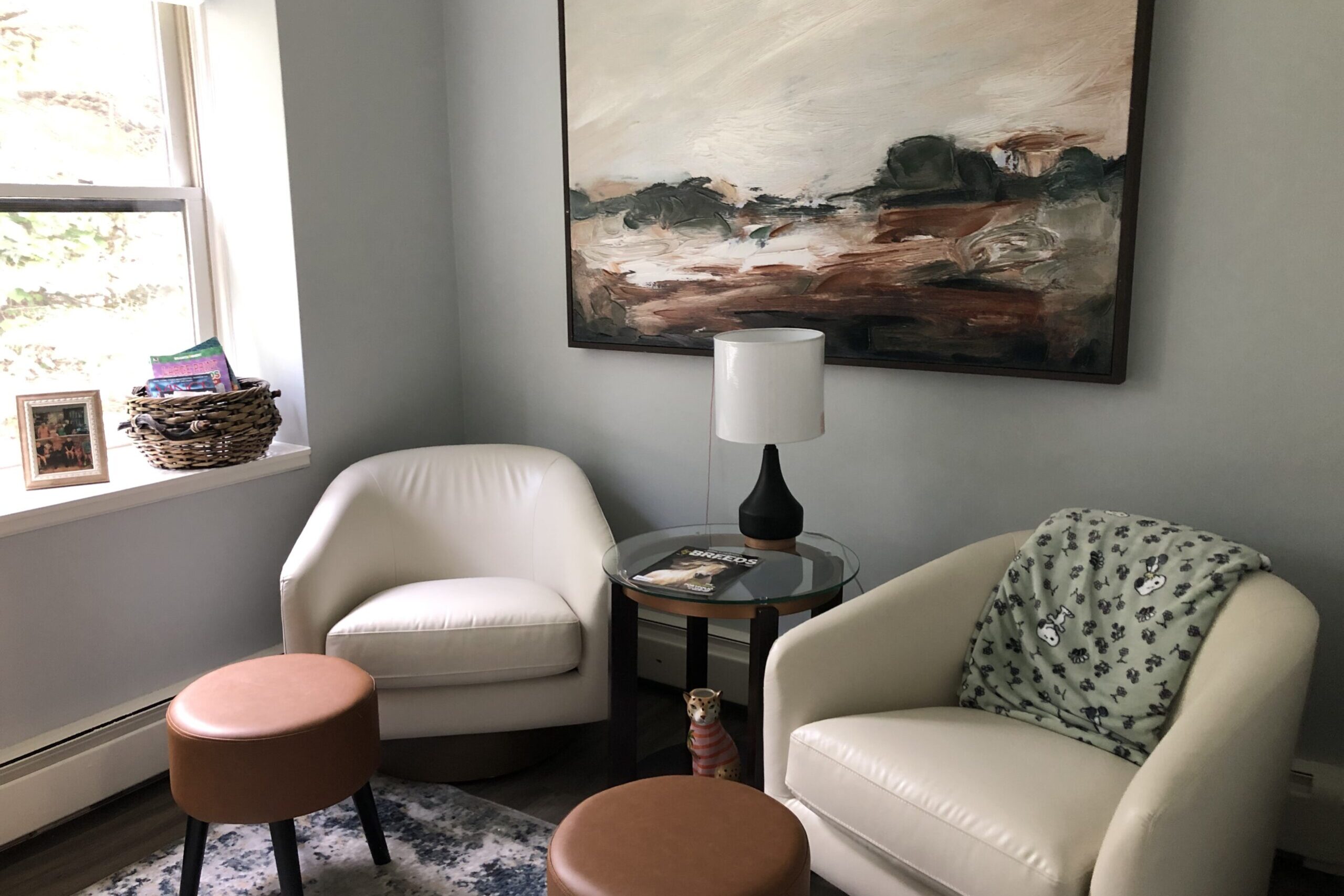 cottage-2-living-room Sitting area at an assisted living cottage