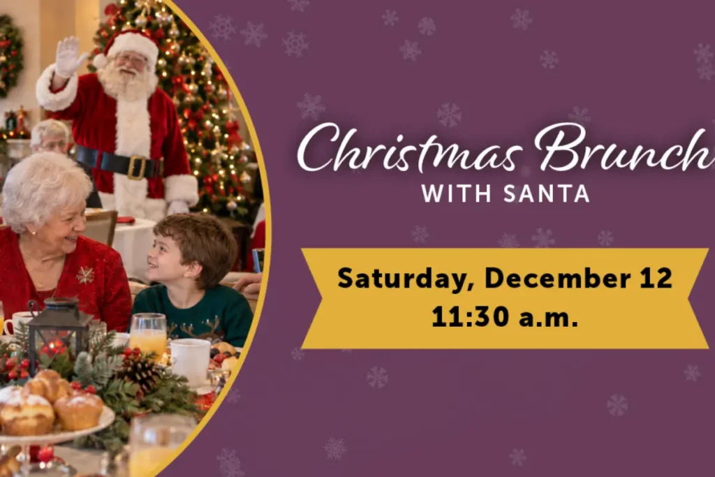 The Courtyard at Auburn Hills | Christmas Brunch With Santa