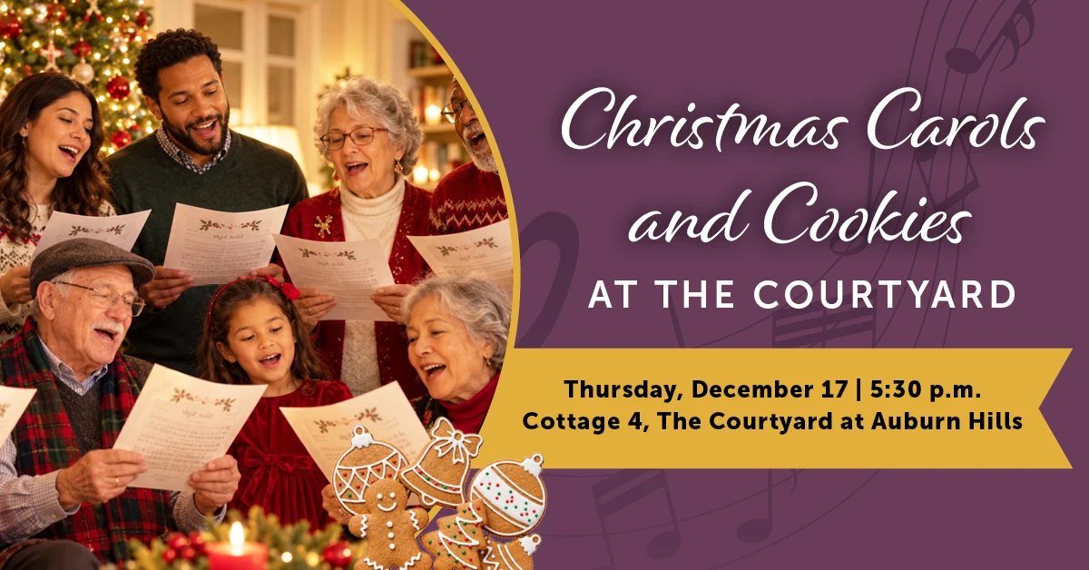 The Courtyard at Auburn Hills | Christmas Carols and Cookies