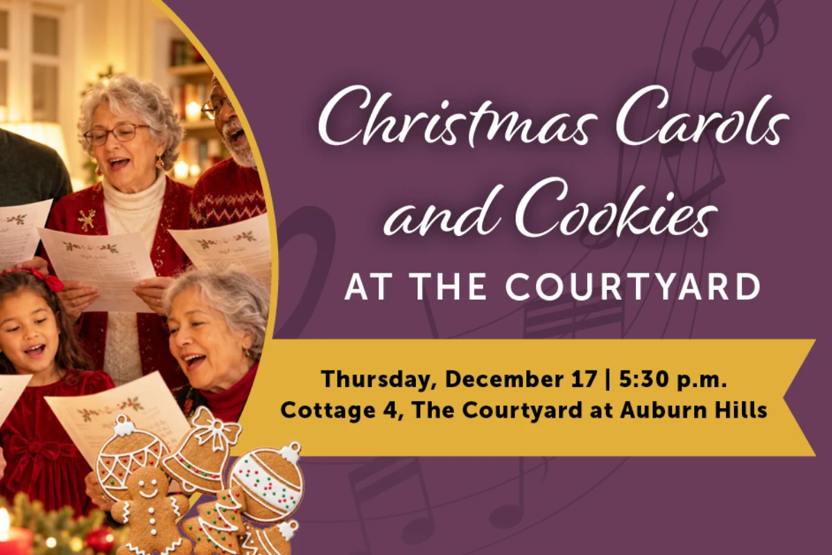 The Courtyard at Auburn Hills | Christmas Carols and Cookies